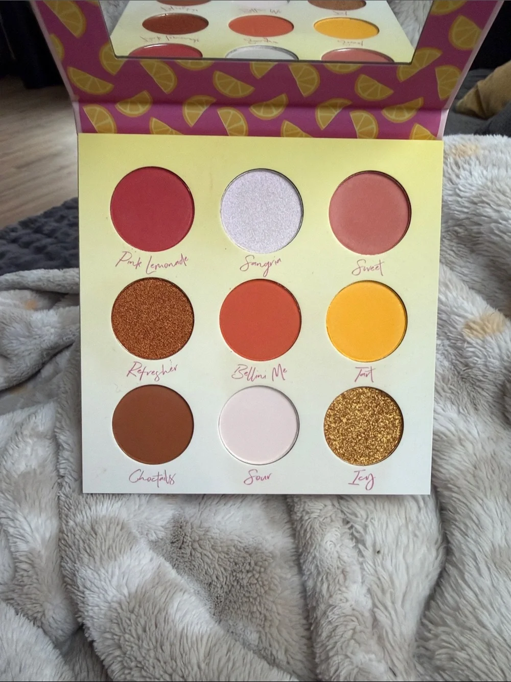 Beauty Bakerie Sour Ya Doin'? Eyeshadow Palette - Yellow & Pink Accents